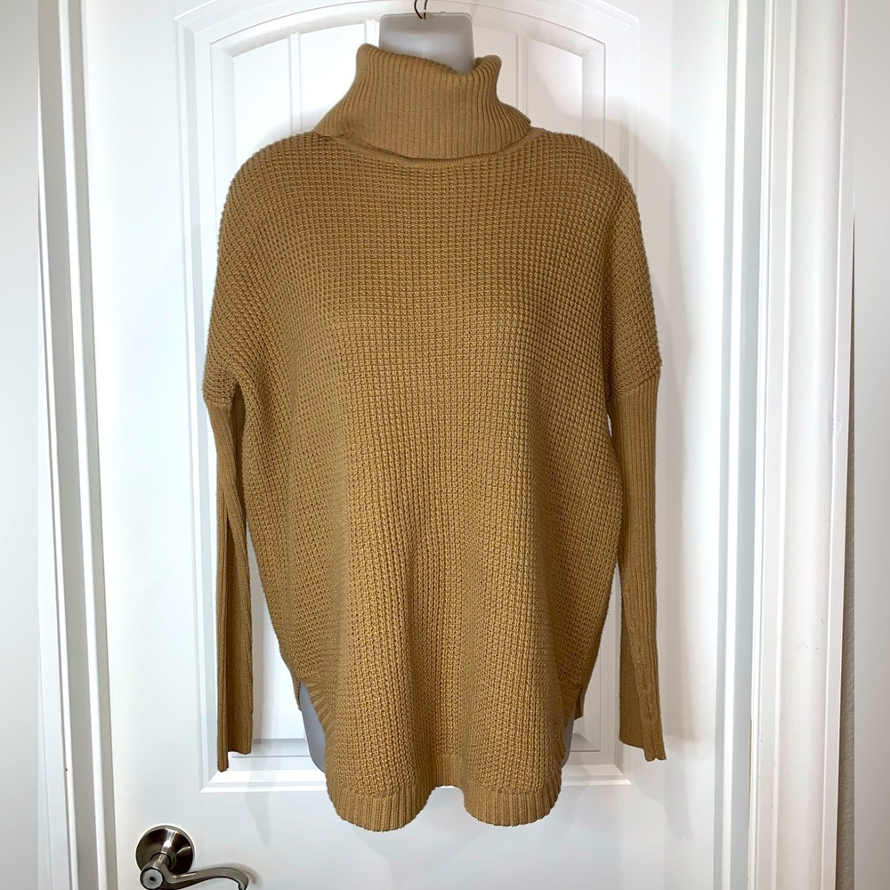 Michael Kors Caramel Colored Turtleneck Sweater